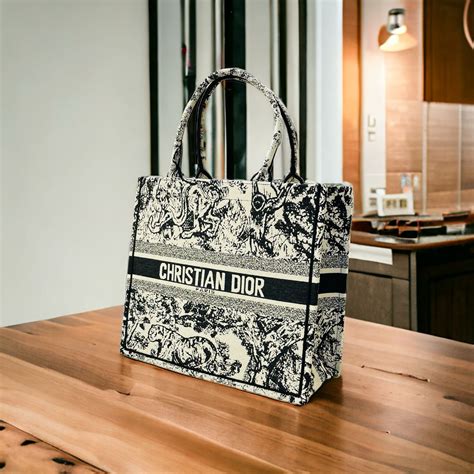 dior plastic tote bag|Dior tiger print tote bag.